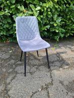 Nieuwe eetkamerstoel adore velvet grijs €35 per stuk, Huis en Inrichting, Ophalen, Nieuw, Vijf, Zes of meer stoelen, Industrieel landelijk barok brocante koloniaal boheems