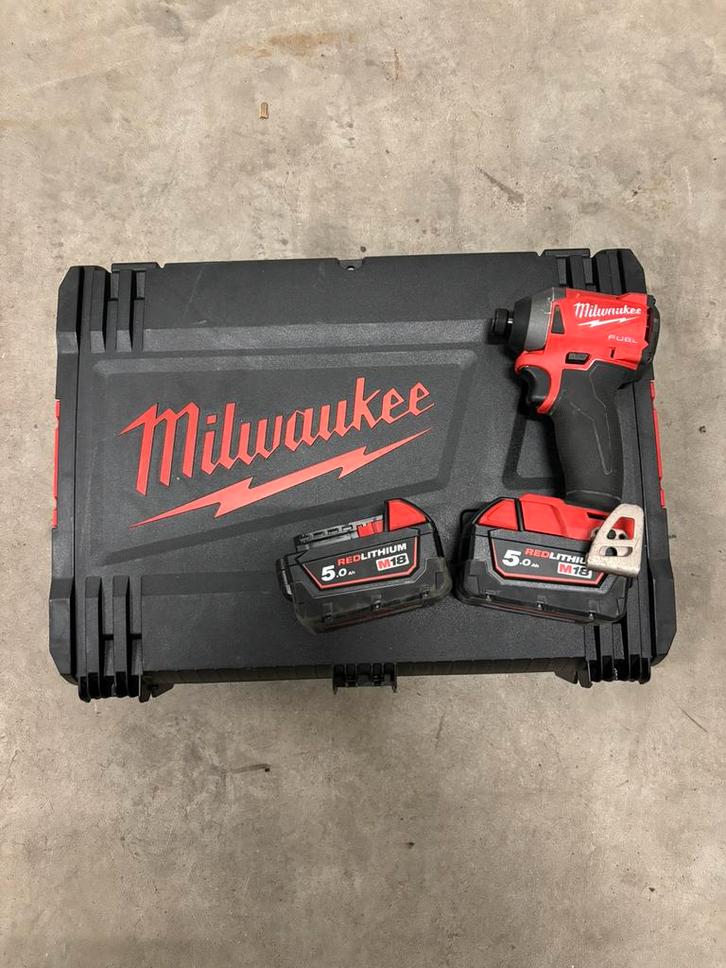 Nette Milwaukee schroef machine M18 FID2-0X set, Doe-het-zelf en Verbouw, Gereedschap | Handgereedschap, Zo goed als nieuw, Ophalen of Verzenden