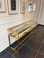 EICHHOLTZ vitrine sidetable Harvey, Ophalen, 150 tot 200 cm, Glas, Zo goed als nieuw