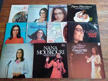 11 lp verzameling Nana Mouskouri in 6 foto's beschikbaar voor biedingen