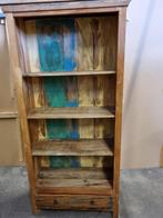 Hardhouten kast (scrapwood), Met plank(en), Scrapwood, Nieuw, 25 tot 50 cm