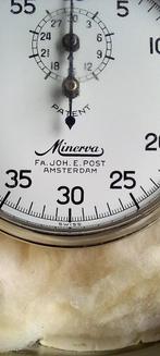 Minerva Stopwatch - Swiss Made, Antiek en Kunst, Antiek | Klokken, Ophalen