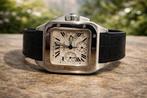 Cartier Santos 100XL Great Condition (BoxOnly), Sieraden, Tassen en Uiterlijk, Horloges | Heren, Ophalen, Zo goed als nieuw, Leer