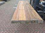 9.1 m2 hardhouten damwand 40 mm dik - nr: HP80, Ophalen, Planken, Nieuw, Hardhout