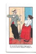 roddel  grootspraak   lege beurs, Verzenden, 1920 tot 1940, Ongelopen, Overige thema's