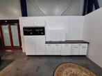Complete keuken Compleet met APP 120Keukens op voorraad 2813, Wit, Nieuw, Enkelwandige keuken, Ophalen of Verzenden