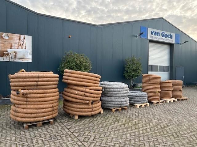 306. Drainage slang 100mm met kokos mantel, Doe-het-zelf en Verbouw, Buizen en Afvoer, Nieuw, Overige typen, Overige materialen