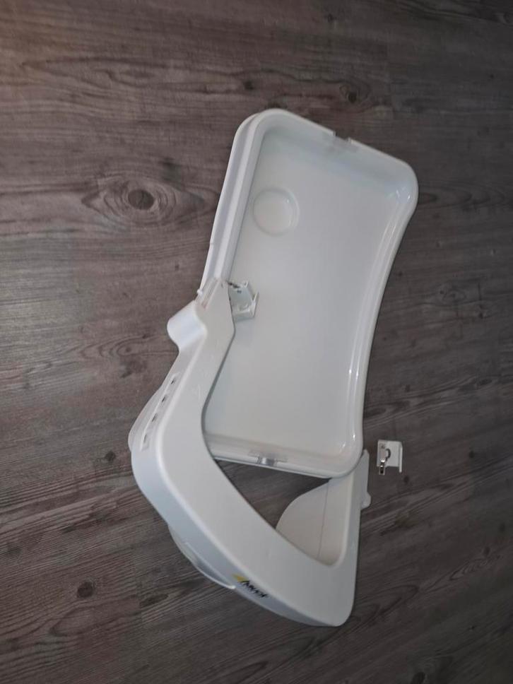 Hauck Alpha Tray Blad en Stoelverkleiner - Zeer Goed, Kinderen en Baby's, Kinderstoelen, Zo goed als nieuw, Meegroeistoel, Afneembaar eetblad