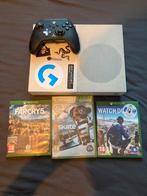 xbox one + controller + spelletjes, Spelcomputers en Games, 500 GB, Xbox One, Ophalen of Verzenden, Zo goed als nieuw