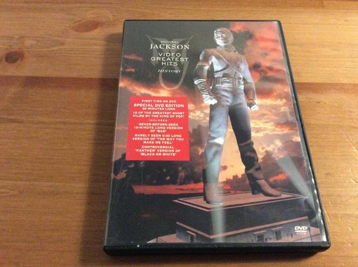Michael Jackson video Greatest hits History dvd, Cd's en Dvd's, Dvd's | Muziek en Concerten, Muziek en Concerten, Ophalen of Verzenden