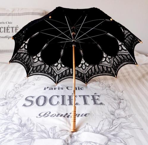 Paraplu / parasol, Sieraden, Tassen en Uiterlijk, Paraplu's, Zo goed als nieuw, Zwart, Ophalen of Verzenden