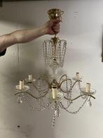 Kristallen kroonluchter, Ophalen, Gebruikt, Overige materialen, Kristal