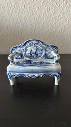 Delfts blauw bankje., Ophalen of Verzenden