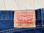 Levi 505 W31 L30, Blauw, Overige jeansmaten, Nieuw, Ophalen of Verzenden