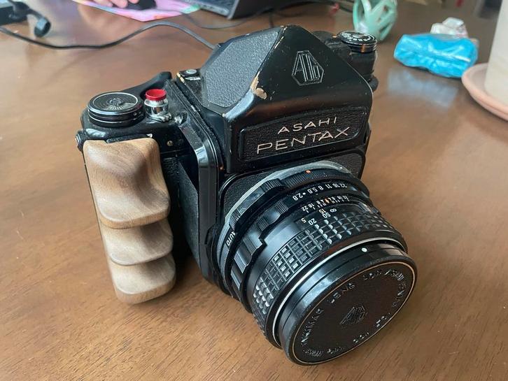 Pentax 67 + SMC Pentax 2.8 90mm, Audio, Tv en Foto, Fotocamera's Analoog, Gebruikt, Spiegelreflex, Pentax, Ophalen of Verzenden