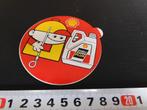 sticker SHELL super plus olie, Ophalen, Zo goed als nieuw, Bedrijf of Vereniging