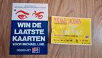 Michael Jackson Dangerous Tour '92 Ticket + Flyer, Ophalen of Verzenden, Gebruikt, Foto of Kaart