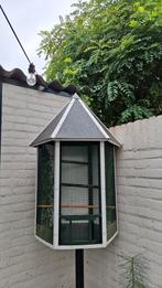 Torenkooi 1.70m onderhoudsvrij, Dieren en Toebehoren, Ophalen of Verzenden, Zo goed als nieuw, Aluminium, Vogelkooi