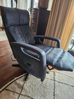 Blauwe relaxstoel maat S, Ophalen, Zo goed als nieuw, 75 tot 100 cm, 50 tot 75 cm