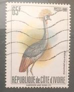 Ivoorkust vogel 1980 kraanvogel, Postzegels en Munten, Verzenden