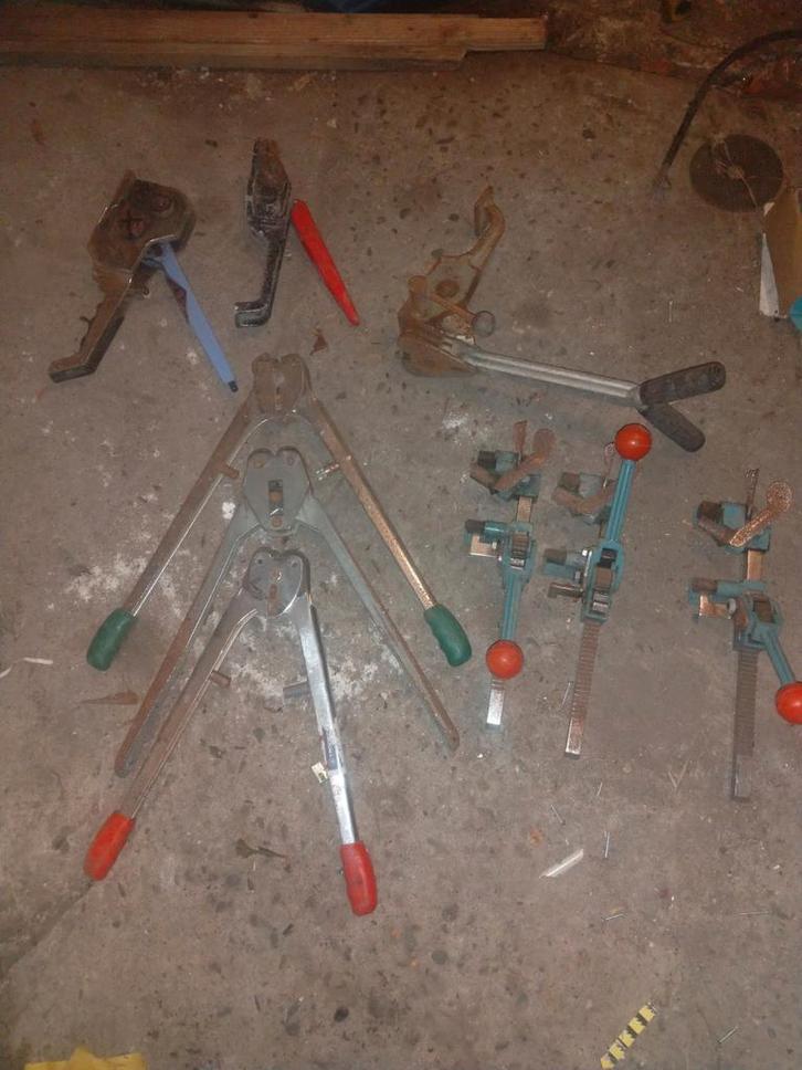 7 bandoleer/ bind apparaten /omsnoering, Doe-het-zelf en Verbouw, Gereedschap | Handgereedschap, Gebruikt, Ophalen