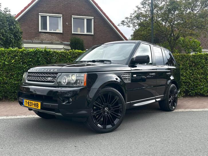 Land Rover Range Rover (sport) 5.0 V8 SC AUT 2011 Zwart, Auto's, Land Rover, Particulier, 4x4, ABS, Achteruitrijcamera, Adaptive Cruise Control