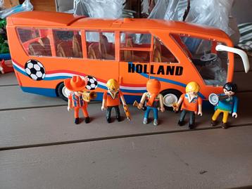 Playmobil Oranje SUPPORTERSBUS Hup Holland Hup beschikbaar voor biedingen