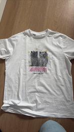 Ganni kittens t shirt, Ophalen of Verzenden, Zo goed als nieuw, Korte mouw