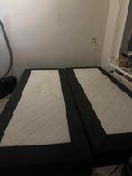 Boxspring bedden 2 stuks, Ophalen, Zo goed als nieuw, Eenpersoons, 90 cm