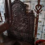 Haardplaat antiek / openhaardplaat, Ophalen