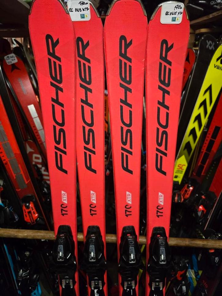 170cm FISCHER RC ONE XTR 23/24 carve skis woodcore, Sport en Fitness, Skiën en Langlaufen, Zo goed als nieuw, Ski's, Skiën, Fischer