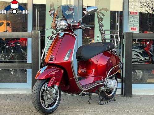 VESPA SPRINT Candy Red Touran Exclusive 25/45km 2020 483km, Fietsen en Brommers, Scooters | Vespa, Zo goed als nieuw, Overige modellen