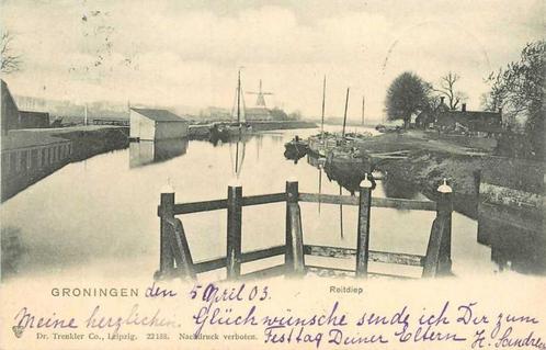 (300-137-033) Groningen Reitdiep, Verzamelen, Ansichtkaarten | Nederland, Groningen, Verzenden