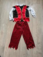 Carnaval verkleedkleding piraat met muts maat 116, Ophalen of Verzenden, Zo goed als nieuw, 110 t/m 116, Jongen of Meisje
