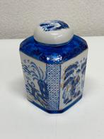 Oude vintage handbeschilderde Chinese theebus, Ophalen of Verzenden