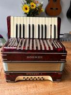 Hohner Student II accordeon, Muziek en Instrumenten, Accordeons, Ophalen, Gebruikt, Met riemen, Toetsaccordeon