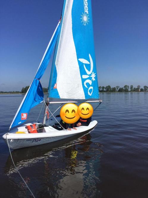 Nette Laser pico, Watersport en Boten, Open zeilboten, Zo goed als nieuw, Laser, 3 tot 6 meter, Polyester, Geen motor, Ophalen of Verzenden