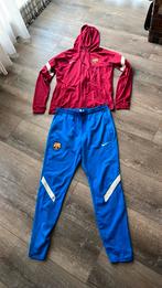 Als nieuw: origineel FC Barcelona trainingspak maat M, Maat M, Ophalen of Verzenden, Zo goed als nieuw, Trainingspak