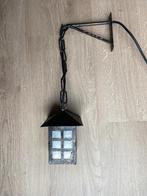 Retro wand hanglampje, Ophalen, Gebruikt, Glas, Minder dan 50 cm