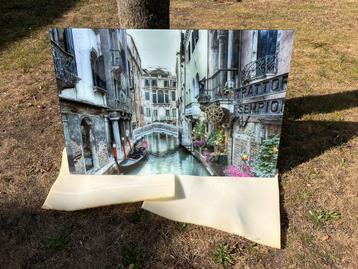 Venetië Schilderij op Glas beschikbaar voor biedingen