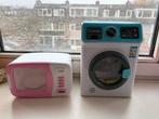 Wasmachine en magnetron speelgoed, Ophalen, Gebruikt, Kunststof
