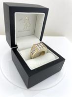 14 Karaat Bicolor Gouden Rolex Ring Heren 1.55 ct Diamant, Sieraden, Tassen en Uiterlijk, Goud, Goud, 20 of groter, Met edelsteen