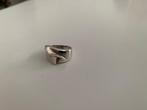 Mooie zilveren ring van ontwerper Franz Breuning, 16 mm, Ophalen of Verzenden, Dame, Zilver, Zilver
