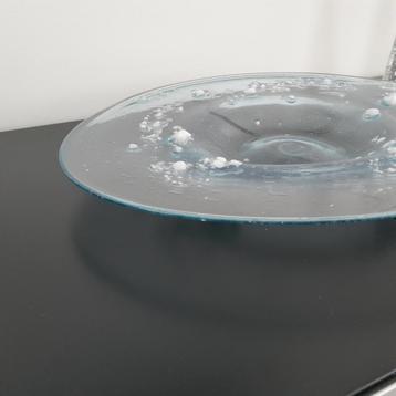 Glazen schaal, (kunst), glasblazerij Lofoten beschikbaar voor biedingen