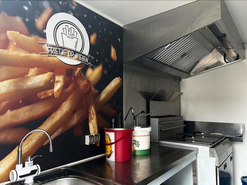 Frietwagen compleet, kan zo starten en geld verdienen, Hobby en Vrije tijd, Feestartikelen, Zo goed als nieuw, Ophalen
