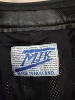 Leren gevoerde motorbroek MJK maat 34"x36", Motoren, Kleding | Motorkleding, Heren, Tweedehands, Broek | leer