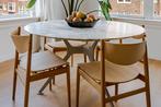 Bolia Apelle Eetkamer stoelen eiken (4x), Ophalen, Bruin, Hout, Vier