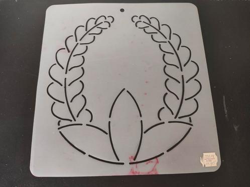 Laurierkrans Stencil - Herbruikbaar, Hobby en Vrije tijd, Knutselen, Gebruikt, Gereedschap of Toebehoren, Ophalen of Verzenden