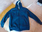 Warme hoody/ vest / sweatshirt stof gevoerd, Kleding | Heren, Ophalen, Zo goed als nieuw, Maat 52/54 (L), Blauw