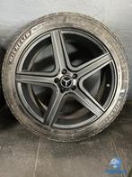 6-7mm! Mercedes GLC W253 X253 TPMS 20 inch zwarte AMG velgen, Gebruikt, 255 mm, Banden en Velgen, Personenwagen
